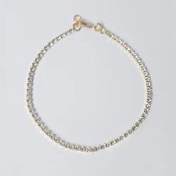 Gold Tennis Anklet - Senso