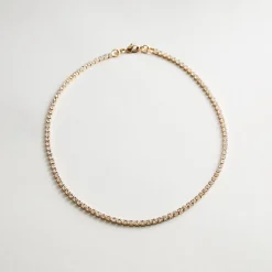 Gold Tennis Necklace - Senso