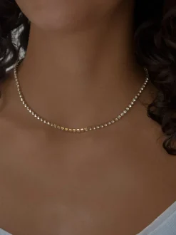 Gold Tennis Necklace - Senso