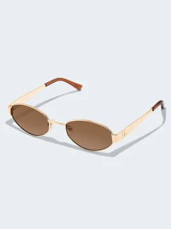 Luv Lou Boston Gold Sunglasses - Senso