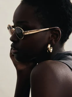 Luv Lou Boston Gold Sunglasses - Senso