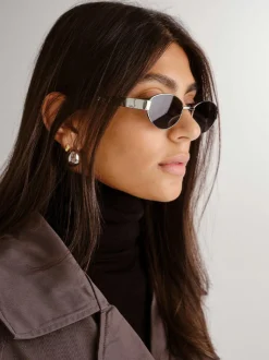 Luv Lou Boston Silver Sunglasses - Senso