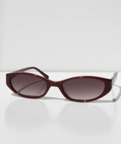 Shevoke Silon Maroon Sunglasses - Senso