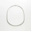 Silver Tennis Necklace - Senso