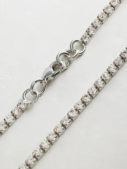 Silver Tennis Necklace - Senso